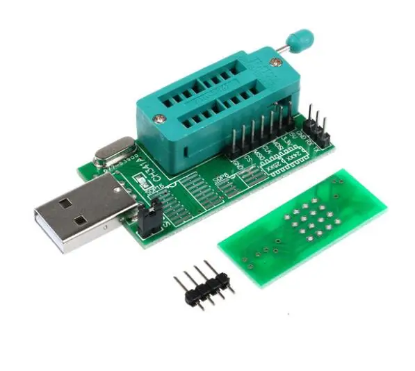 10 шт. DIY Kit Запчасти CH341A 24 25 серии EEPROM Flash BIOS DVD USB Multi-Функция программист |