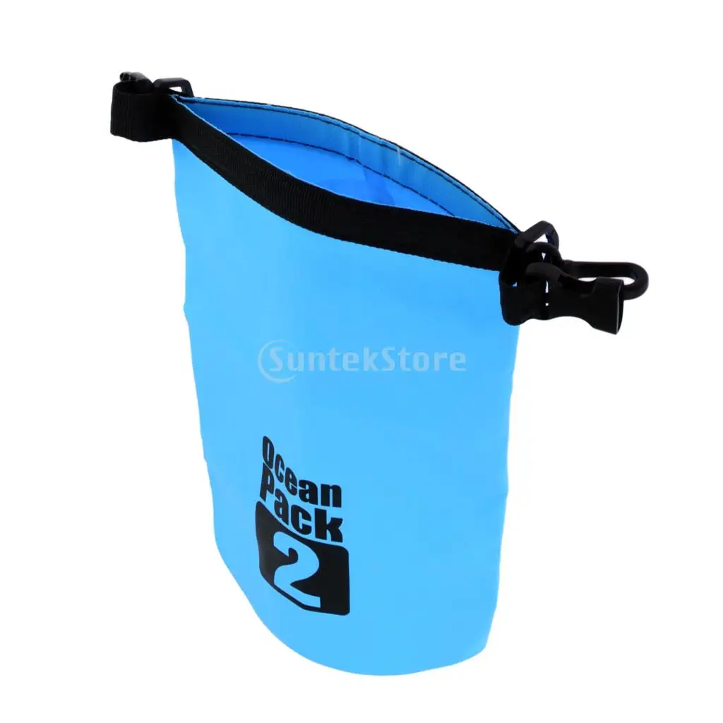 2L Ultralight Portable Waterproof Dry Bag Stuff Sack for Kayak/Boat/Canoeing/Fishing/Sailing/Camping/Hiking/Travel/Floating