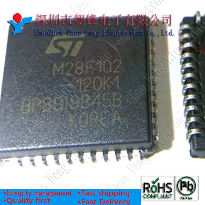

10 шт. M28F102-120K1 M28F102 PLCC44 транзистор новый оригинал