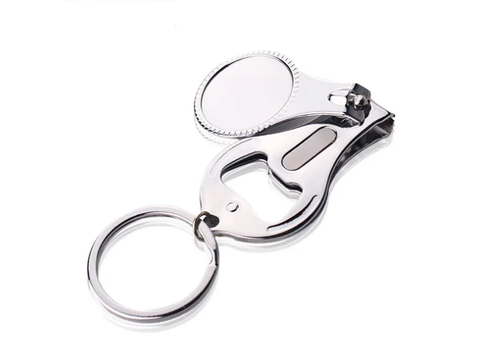 

100Pcs Wedding Favors Multifunctional Wine Opener/Keychain/Nail Clippers