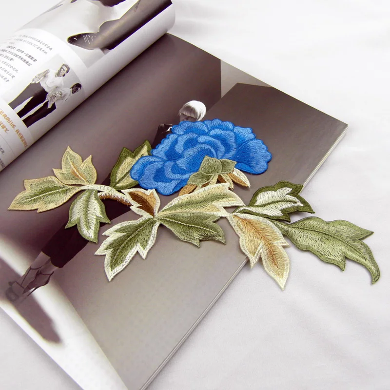 Good quality ethnic style embroidery patchartificial silk embroidery Good quality ethnic style embroidery patchartificial silk embroidery