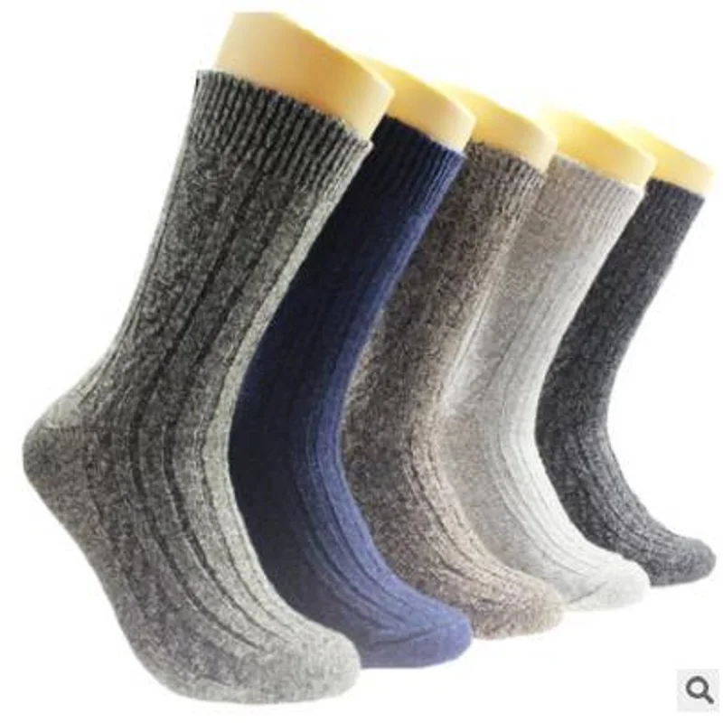 10 шт. = 5 пар мужские шерстяные носки бренд высшего качества конопли зимние теплые толстые носки мужские носки Топ класс бренд конопли зимние теплые толстые носки