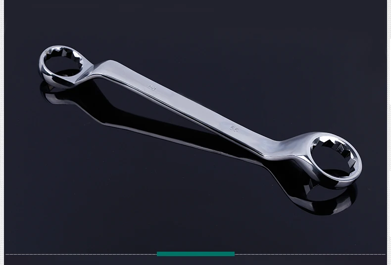 Free shipping 6-50mm Double End Ratcheting Wrench Spanner Tool Gear Ring Wrench Ratchet Handle Chrome Vanadium Full Polish 72T