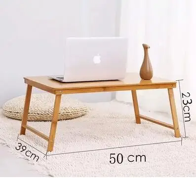 Китай haoguanjia складной стол, кровать ленивый таблицы bamboo компьютерный стол складной столик для ноутбука 50 см