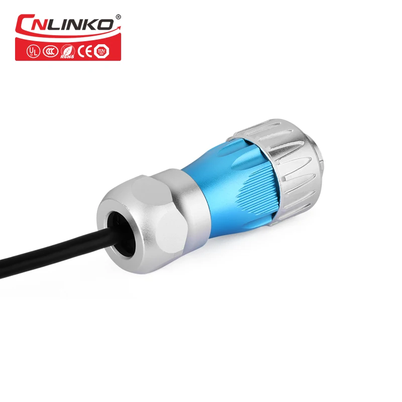 Cnlinko Industrial 1.5A IP67 USB коннектор 3 0 панелей металлический круглый водонепроницаемый