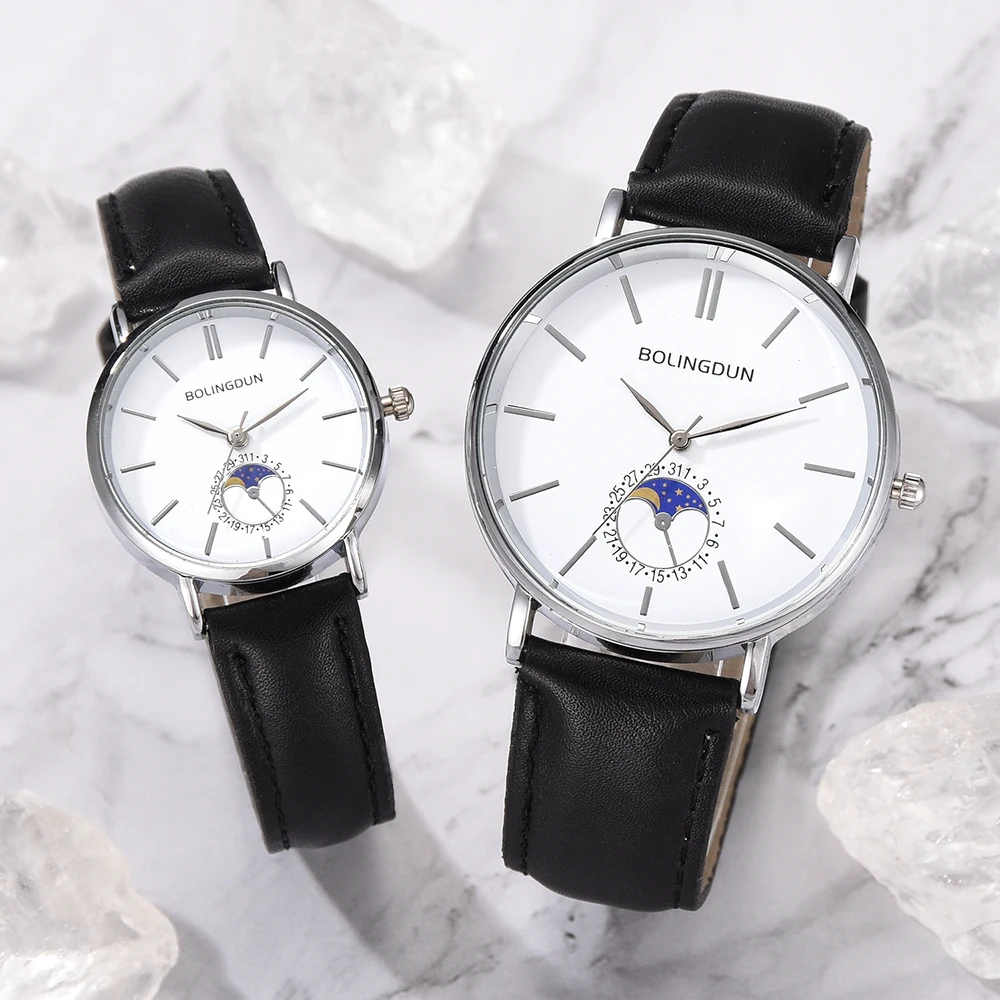 Модные Кожаные Парные часы для женщин и мужчин, креативные спортивные кварцевые часы, женские повседневные наручные часы, Reloj Mujer
