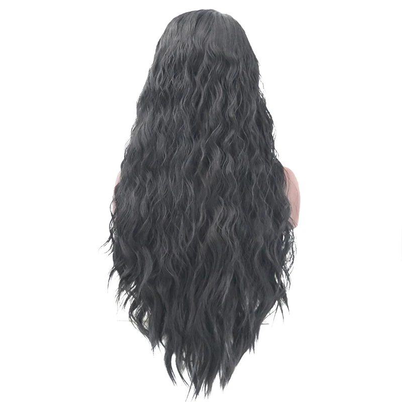 JOY & BEAUTY парик из синтетического кружева спереди 22 28 дюймов длинные черные