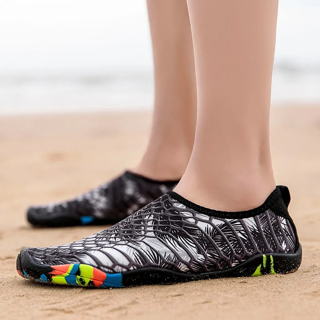 

2019 Men Couple Casual Shoes Summer Beach Shoes Men Flats Outdoor Sneakers Men Swimming Quick Dry Shoes Trainers