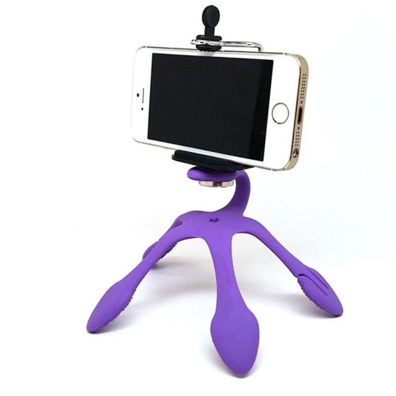 Мини штатив портативный гибкий Стенд держатель многофункциональный телефон камера стенд gecko паук стент для iPhone камера штатив