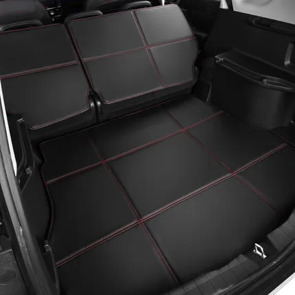 Водонепроницаемый загрузки + заднее сиденье ковры прочный специальные багажнике автомобиля коврики для Mazda 2/3/5/6/8 Atenza Axela CX-5/3/7/9 MX-5