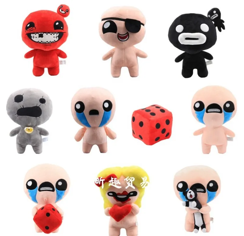 

hight quaity Anime The Binding of Isaac Afterbirth Rebirth Game Carton stuffed plush toy for children birthday gift