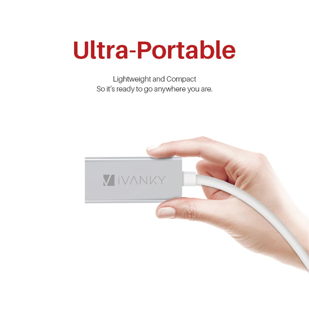 iVanky 4K@60Hz Type C to Mini DP Adapter for Samsung S9 USB C to Mini DP Adapter for Macbook pro,Laptop,Projector,Monitor,TV iVanky 4K@60Hz Type C to Mini DP Adapter for Samsung S9 USB C to Mini DP Adapter for Macbook pro,Laptop,Projector,Monitor,TV