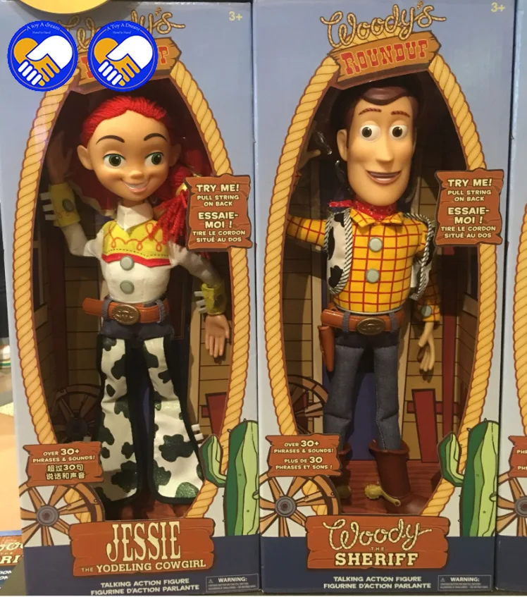 Toy Story 43cm Toy Story 3 Talking Woody Action Toy Figures Model Toys Children Christmas Gift Free Shipping action figure nobox