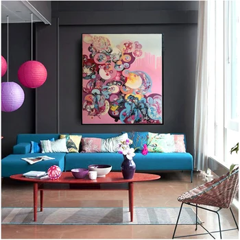 

100% oilPainting by Hand painted on canvas Original oilpainting Modern Abstract oilpainting Home Decor art