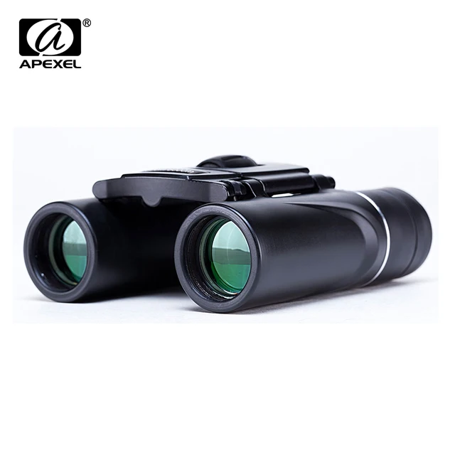 US $9.27 APEXEL Mini 8x21 Zoom Binocular Long Range 3000m Folding HD Powerful Telescope BAK4 FMC Optics Hunt