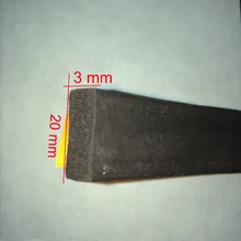 20mm x 3mm self adhesive extruded flat epdm rubber foam cabinet door window seal strip цена 20mm x 3mm self adhesive extruded flat epdm rubber foam cabinet door window seal strip цены онлайн
