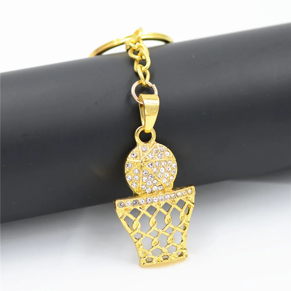 Uodesign Iced Out Bling Полный горный хрусталь мужчин баскетбол и номер 23 ожерелья в стиле хип-хоп золотой цвет спортивный браслет для мужчин ювелирные изделия