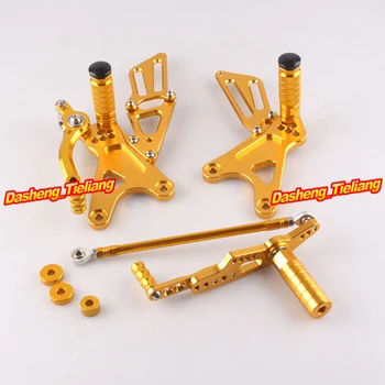 

Adjustable Shift Foot Pegs Rear Set Footrests Replacement Kit For Yamaha YZF R1 2009 2010 2011 Motorcycle Accessory Parts