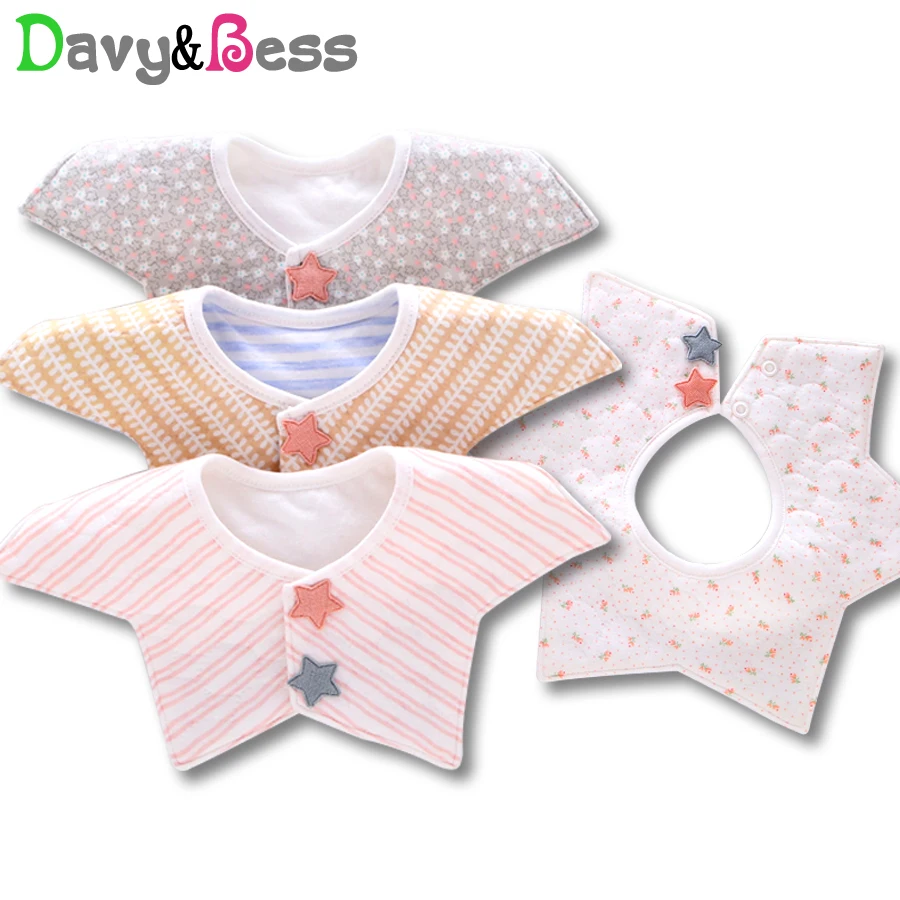 

Cotton Baby Waterproof Bib Bandana Bibs for Baby Scarf Children's Apron Baby Bib Infant Feeding Burp Cloth Drool Slab Boy Girl