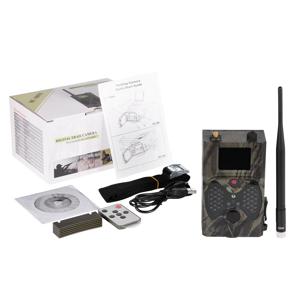 Охотничья камера SMS MMS SMTP 2G Trail camera s HC300M Дикая ночного видения наблюдения дикой