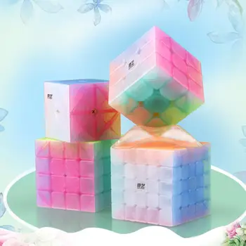

2019 New Arrivals Qiyi Qifa S SQ-1 Magic Cube Educational Toys for Brain Trainning - Jelly Color