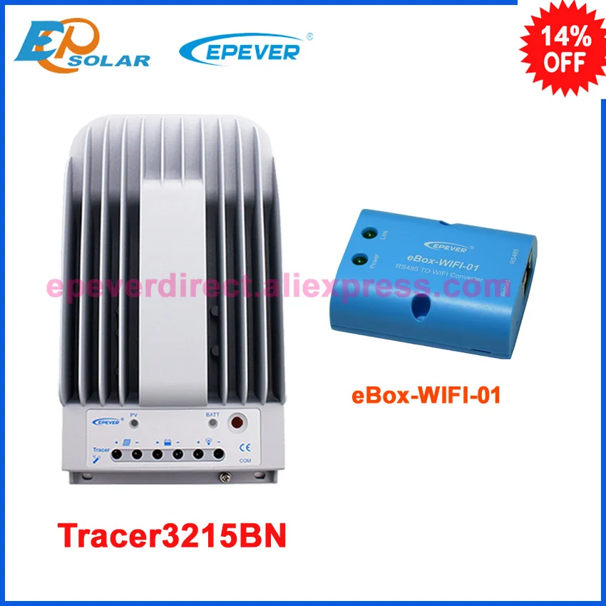 

24v 30A controller Tracer3215BN wifi APP connect function function 30A solar battery charging MPPT EPsolar