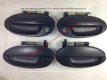 

FRONT+REAR RIGHT+LEFT DOOR OUTER HANDLE for CHERY QQ,JAGGI,QQ6,QIYUN,S21,A1,KIMO,FACE,ARAUCA,S12,SWEET,QQ3,S11,4PIECES/1KIT