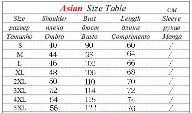 S-5XL