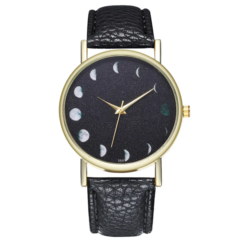 Buy New Solar Moon Phase Lunar Eclipse Dress Watch