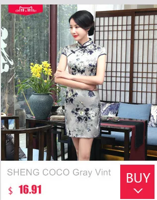 Sheng Coco Королевский синий Cheongsam платья короткий дизайн Лето Новинка Чонсам Qipao Китайский пасторальный стиль плотное платье XXL
