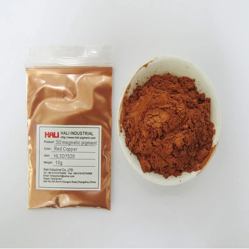 Nail Pigment 3D magnetic pigment stereoscopic pigment three-dimensional 3D powder item:HL3D7505 color:Mauve 1 lot = 10g