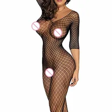 Сексуальные женские колготки, открытая промежность, ажурные чулки для женщин, плюс размер, бодичулок, прозрачное сексуальное женское белье, Lenceria Femenina Qq358