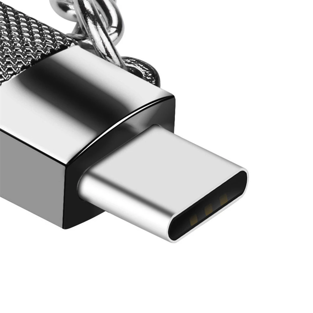 Мини-смартфон Micro USB порт для type-c порт адаптер портативный цинк конвертер сплавов брелок