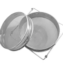 1 шт. из нержавеющей стали билайер мед сито сеть из нержавеющей стали сетчатый фильтр для экрана инструменты для пчеловодства столовые приборы для меда