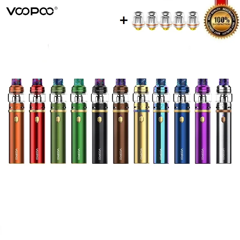

Original Voopoo Caliber 110W Starter Kit with UFORCE 5ml Tank Vape Pen Built-in 3000 Battery Electronic Cigarette Kits Vaporizer