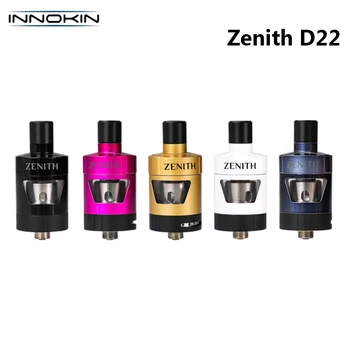 

Original Innokin Zenith D22 Subohm Tank 2ml/3ml Atomizer with 22mm Diameter 0.16ohm Plexus Z Coil Vape Tank Vs Innokin Zenith