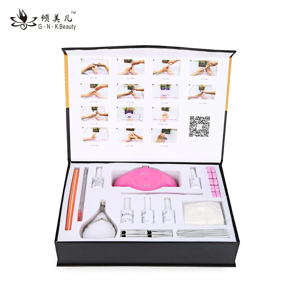 Make Up Beauty 24W / 48W Adjustable Professional Manicure Tool LED / UV Phototherapy Nail Gel Lamp Suit For Beauty Salon