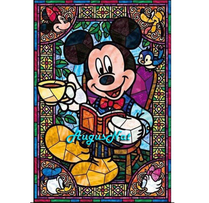 disney diamond painting mickey mouse cartoon wall art diamond