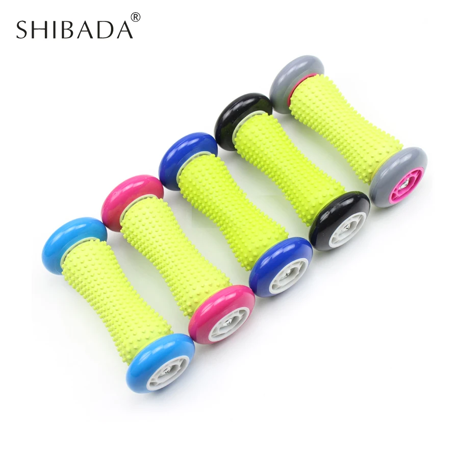 SHIBADA Roller Trigger Point Yoga Massage Foot Plantar Fascia Relaxing