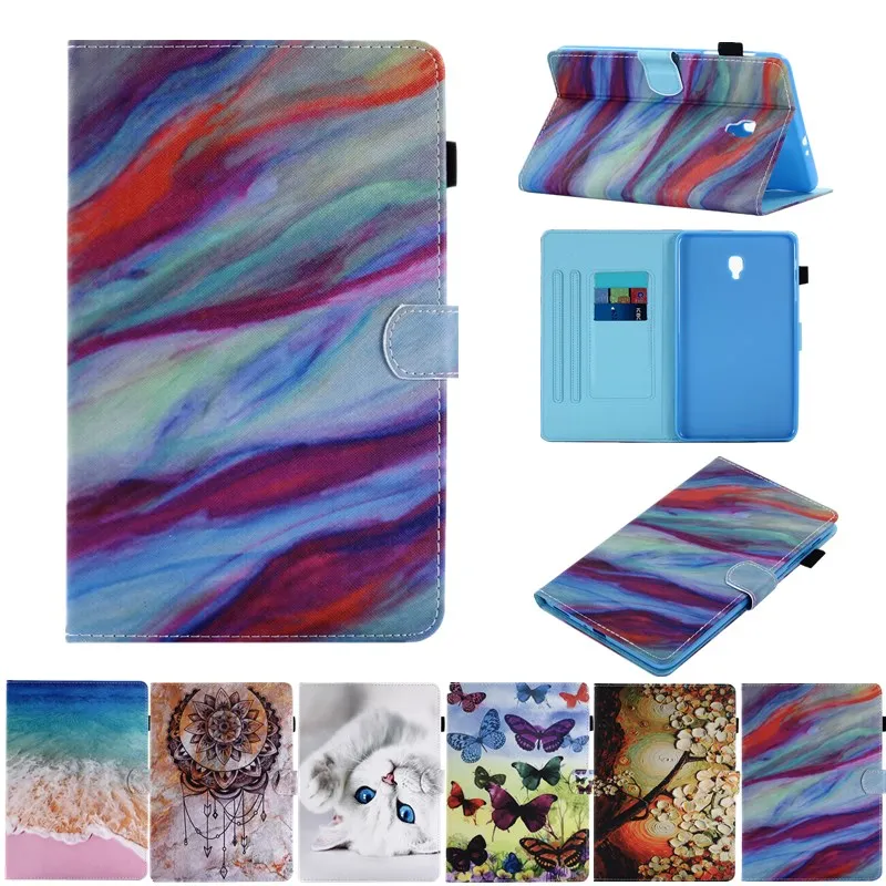 Чехол для samsung Galaxy Tab 8 0 SM-T380 T385 T380 2017 дюймов Smart Cover чехол планшета искусственная