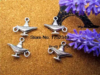 

60pcs-- Genie Lamp Charms Antique Tibetan silver Genie Lamp Charms pendants ,DIY Supplies 21x17mm