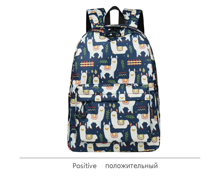 WINNER Animal Backpack Female School Bags For Teenage Girls Bagpack Mochilas Mujer Travel Plecak Water Repellent Fabric (14)