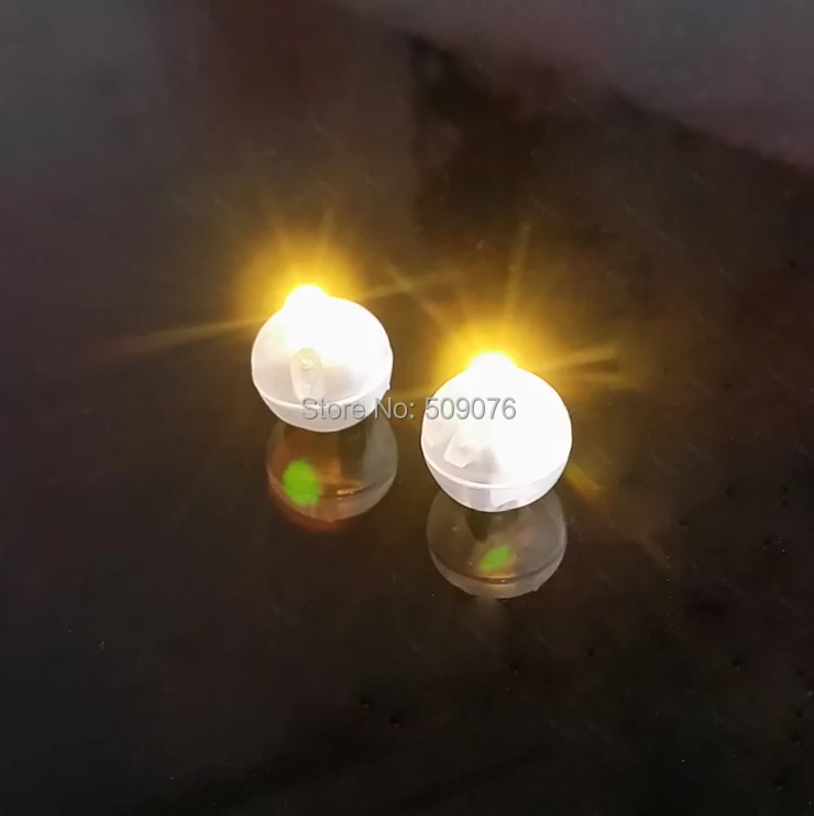 

Free shipping 50pcs/lot 1.4CM warm white BALLOON LAMP LED BALL LIGHT for Paper Lantern Balloon Wedding Party Floral Decoration