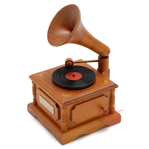 Yunsheng mechanism vintage wool recording machine graphophone music box