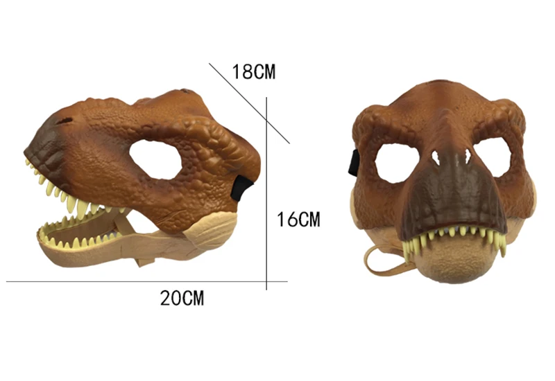 Мир Юрского периода Динозавр МАСКА ИГРУШКА Реалистичная одна шт Хэллоуин косплей вечерние реквизит костюмы взрослые игрушки для мальчика фигура