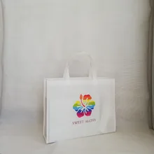 1000 шт./лот сумки Tnt Tecido пользовательские мешок нетканые сумки с логотипом красочные Сумочка с печатными рисунками для свадьбы упаковки