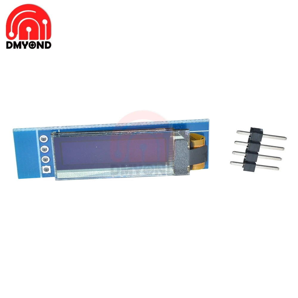 0 91 дюймов 128x32 IIC I2C серийный белый синий OLED ЖК дисплей DIY Oled модуль SSD1306 Драйвер IC DC 3