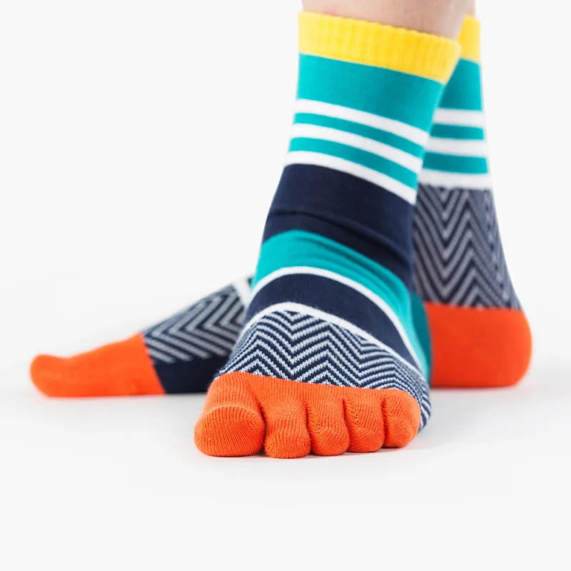 3 пары мужские хлопковые Дышащие носки с пальцами|men socks|five toe socktoe socks |