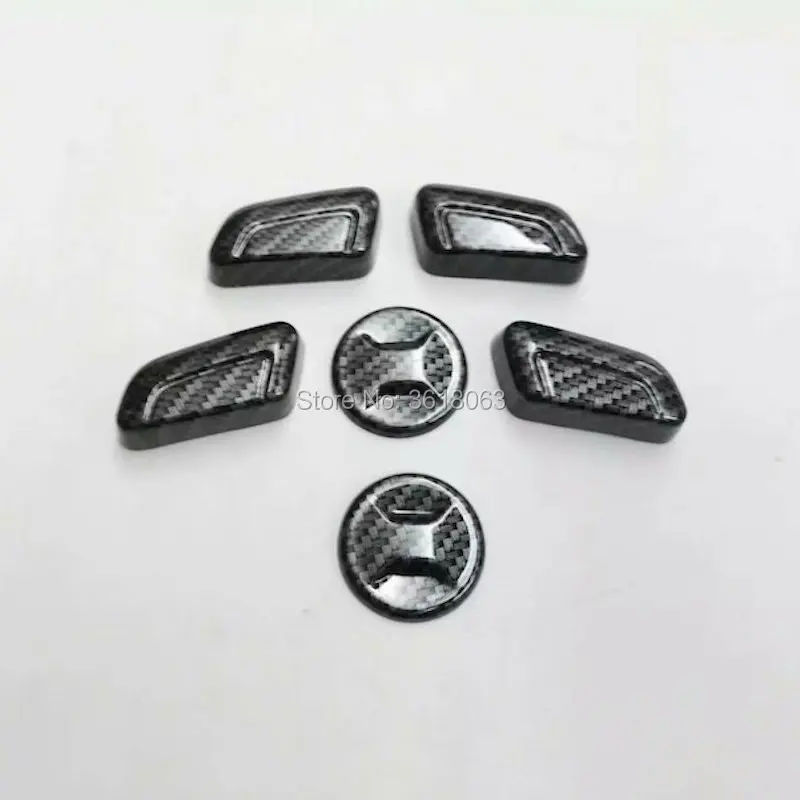

For Skoda Superb 2016 2017 2018 ABS Chrome Interior Seat Button Adjustment Switch Control Cover Seats Trims Car Accessories