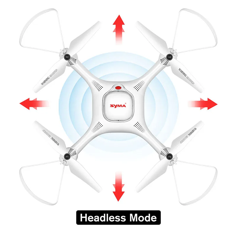Дрон SYMA X25PRO с камерой 720P HD Квадрокоптер gps FPV передача Радиоуправляемый вертолет
